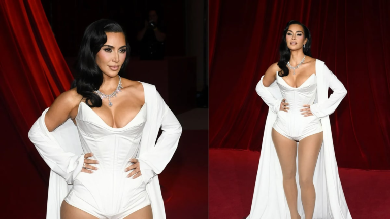 Kim Kardashian Channels Vintage Glamour with Iconic Mugler Couture Ensemble at Academy Museum Gala – News18