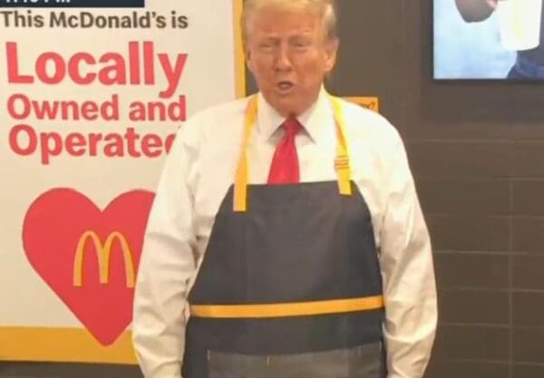 Trump Humiliates Himself By Pretending To Work At McDonalds